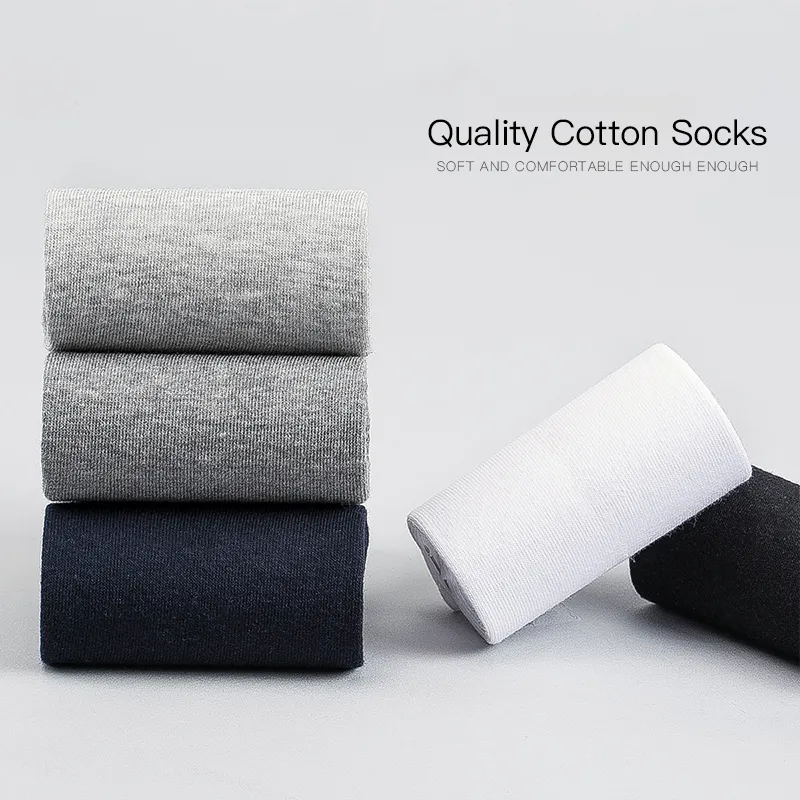 10 Pair Pack Men's Cotton Socks