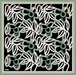Armine Mira Floral Silk Scarf #6