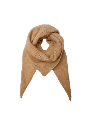 BCDELL knitted mini scarf - Frappe