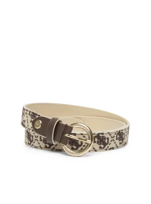 Brown Logo Izzy Adjustable Belt