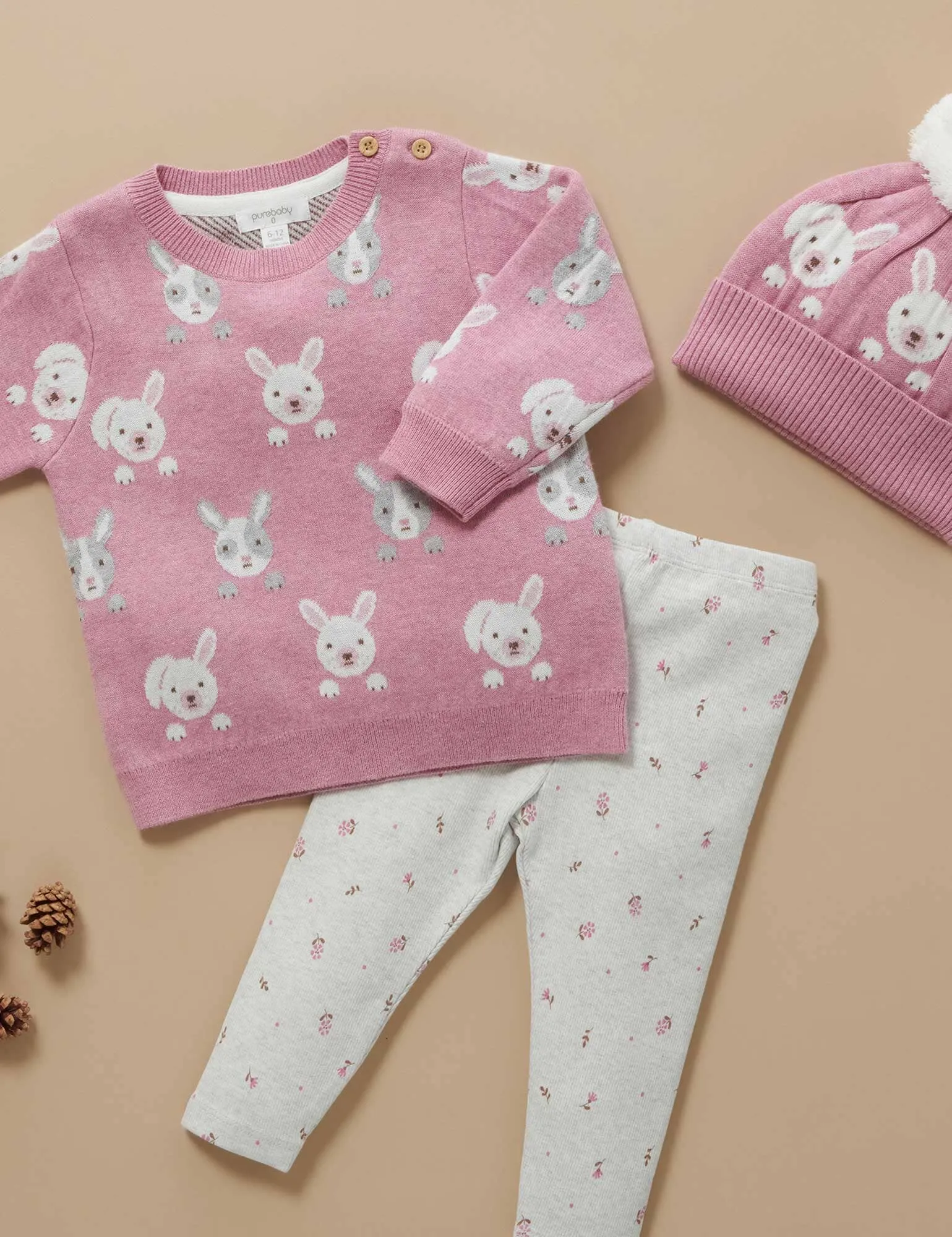 Bunny River Friends Beanie