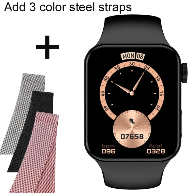 CHYCET Original IWO Series 7 Smart Watch Men 1.82 Inch HD Screen Dial call Smartwatch Women Heart Rate Monitor Watch PK HW22 W46