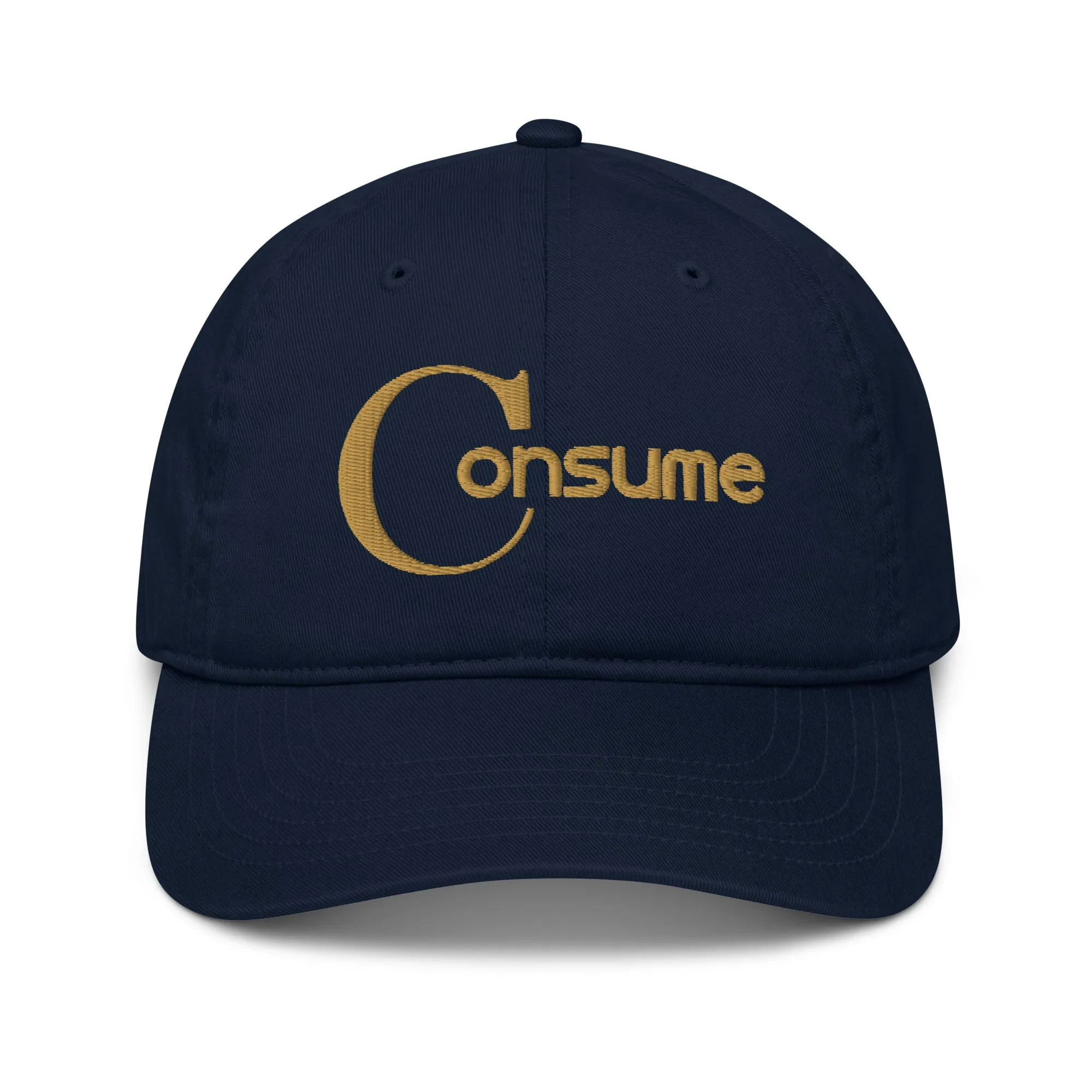 Consume Organic Cotton Baseball Cap