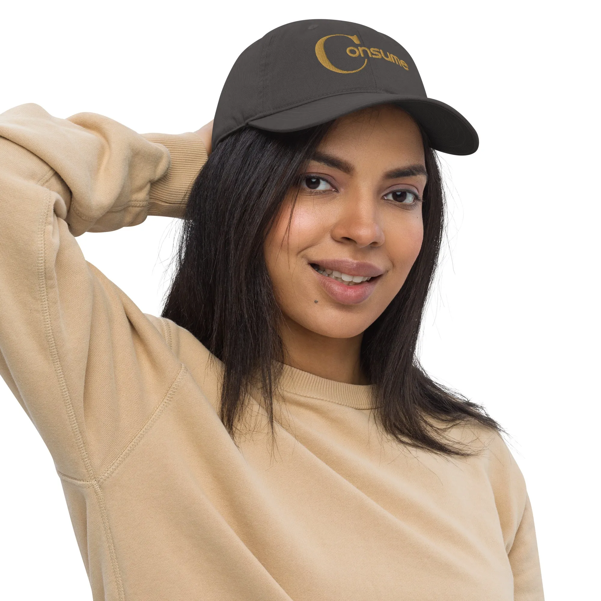 Consume Organic Cotton Baseball Cap