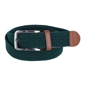 CTM® Men's Stretch Braided Woven Belt
