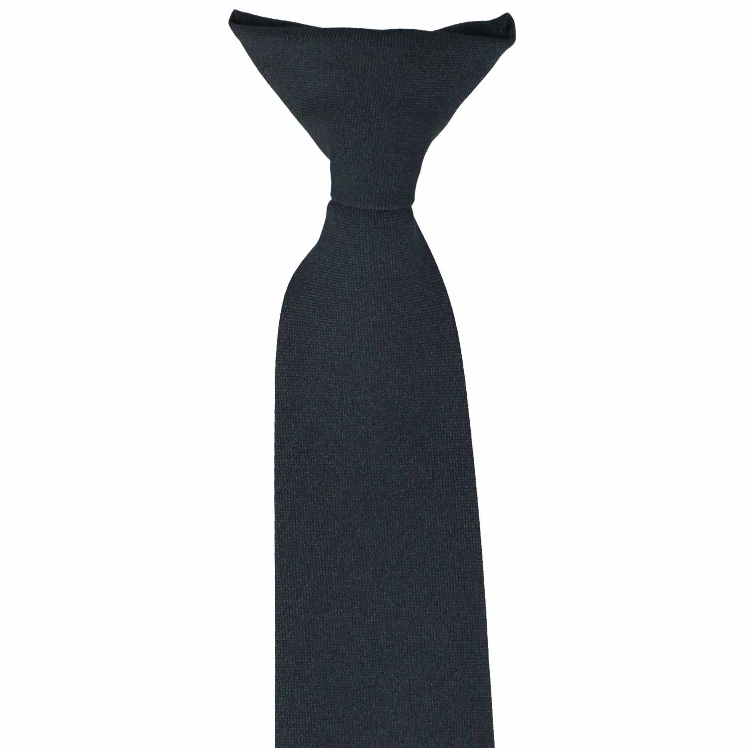Dark Navy Blue Clip-On Uniform Tie