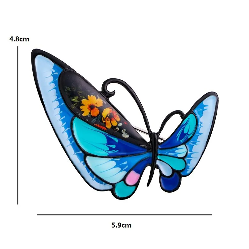 Different Wings Butterfly Brooches For Women