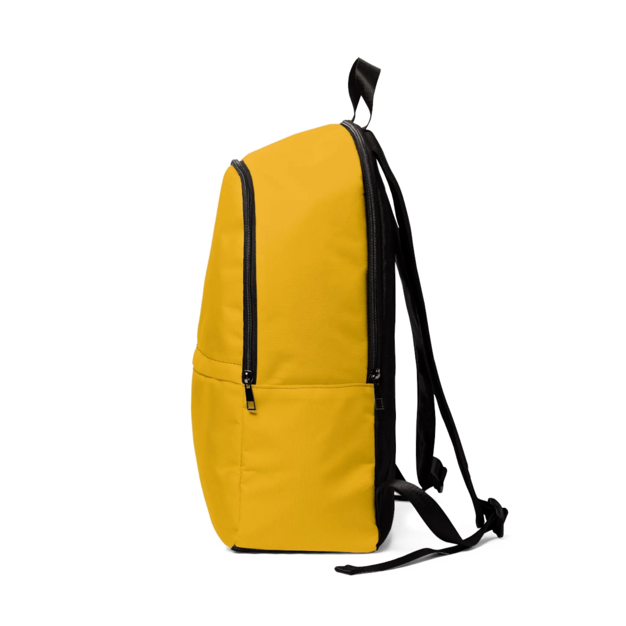 Fashion Backpack Waterproof Golden Yellow
