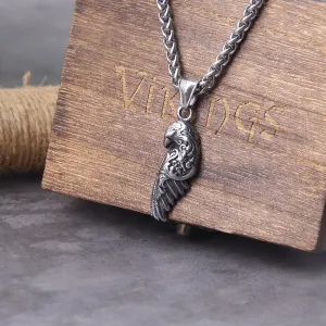 Fashion Simple Compact and Exquisite Crow Raven Eagle Men's and Women's Pendant Necklace Gift