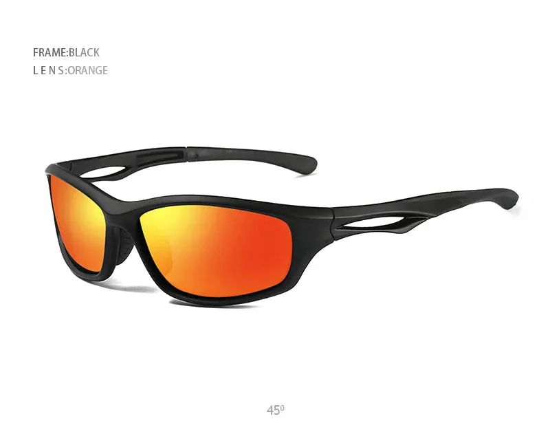 Fashion Sunglasses Men Polarized TR90 Soft Material Male Sun Glasses Outdoor