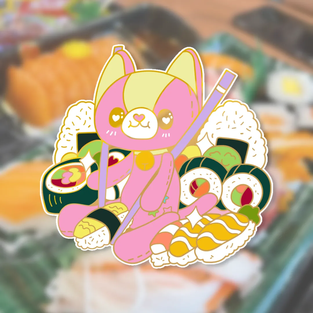 Foodie Noopy Enamel Pin Series - Clearance!