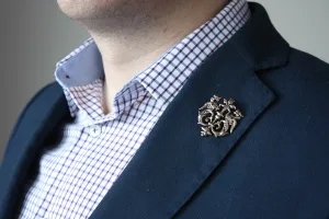Gold Emblem Lapel pin