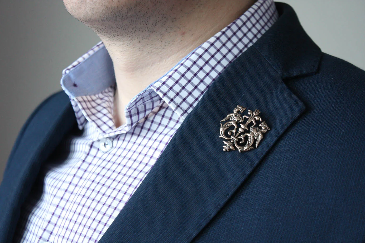 Gold Emblem Lapel pin