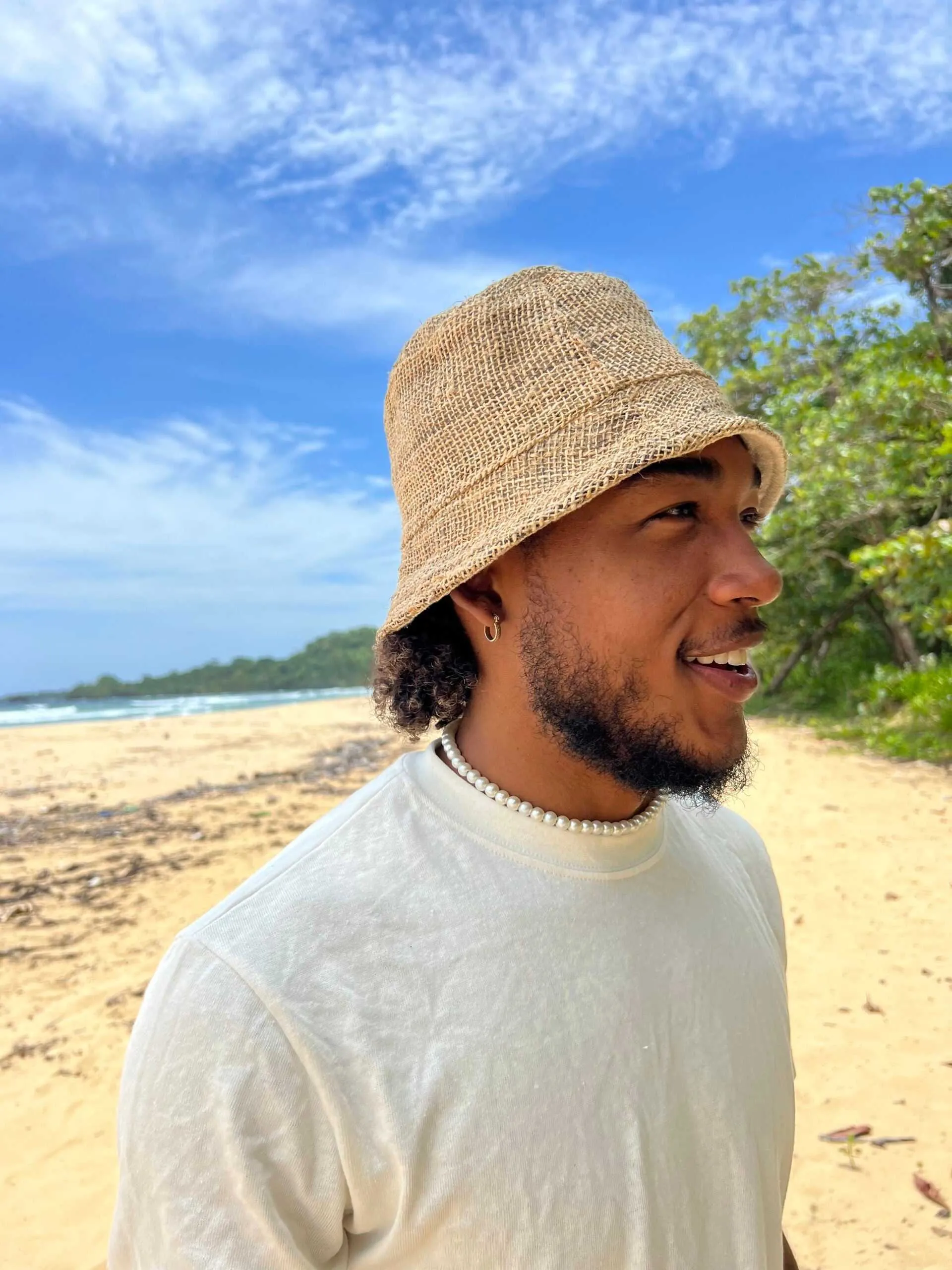 Hemp Bucket Hat - Natural