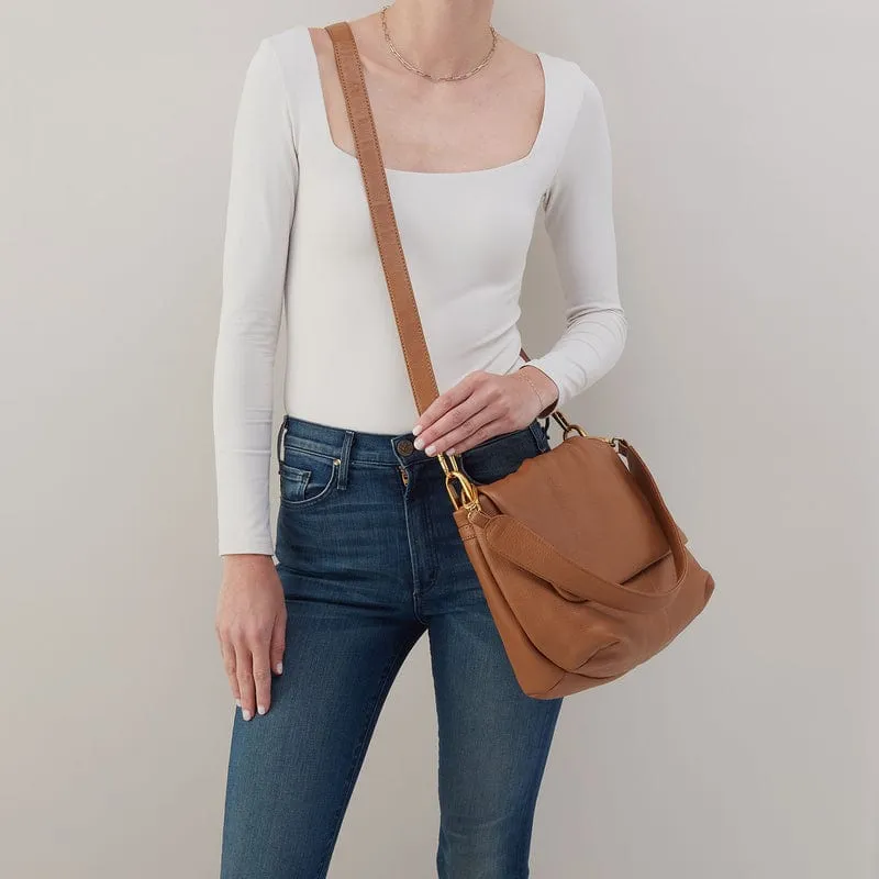 Hobo Harley Convertible Shoulder In Pebbled Leather