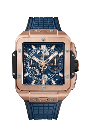 Hublot Square Bang Chronograph 18K King gold Men's Watch