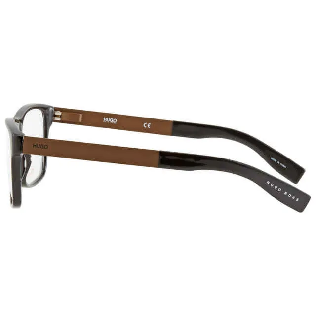 Hugo Black and Brown Men's Eye Glasses Frame