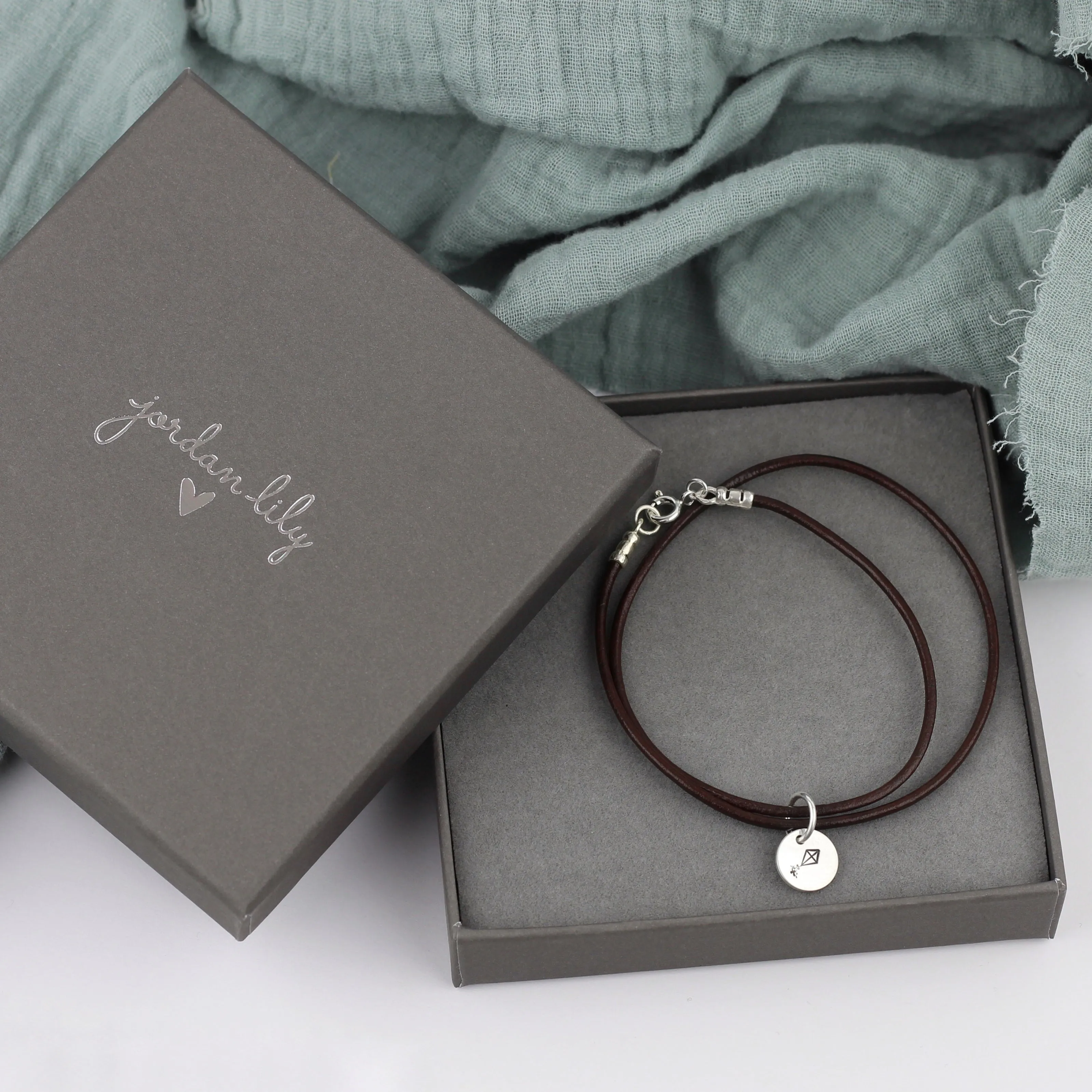 Kite Leather Bracelet