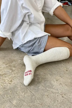 Le Bon Hiker Socks - Ice