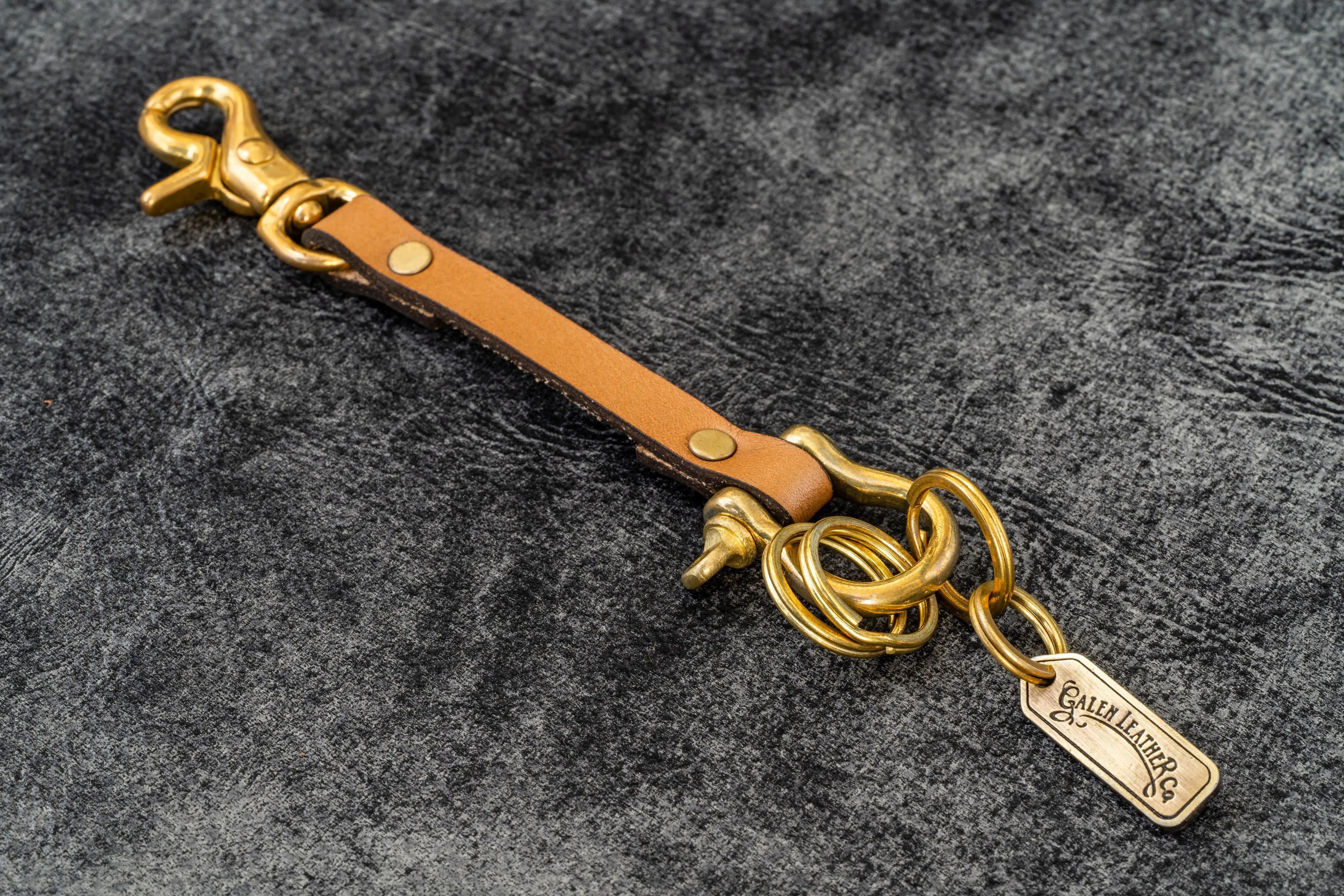 Leather Key Holder - Florida