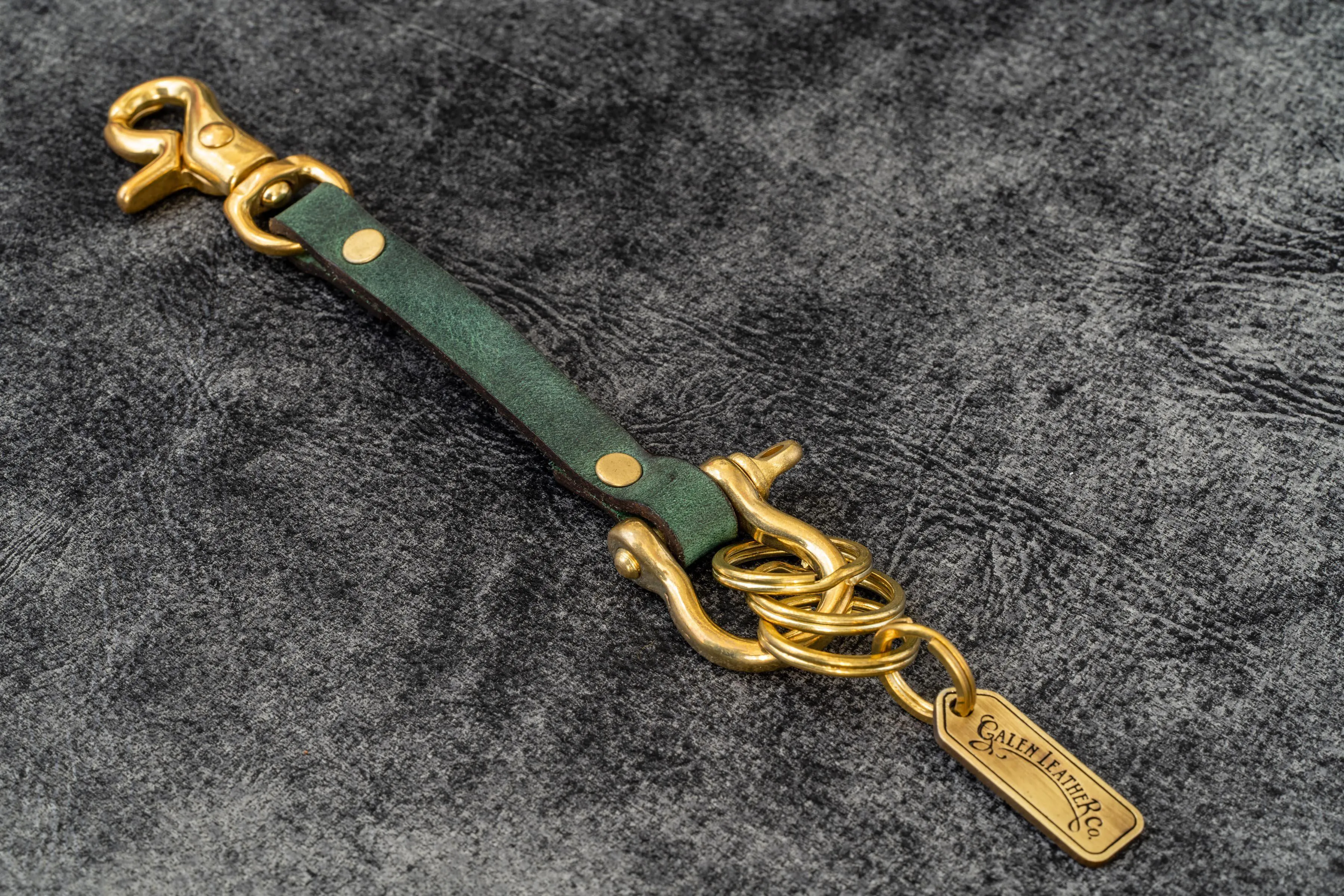 Leather Key Holder - Florida