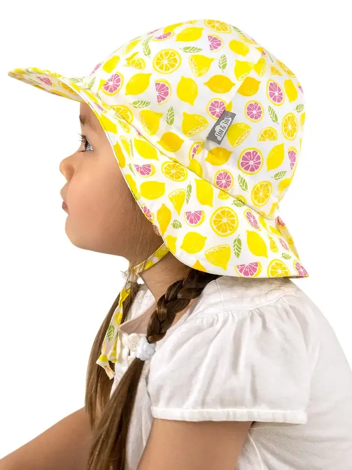 Lemons | Cotton Floppy Sun Hat