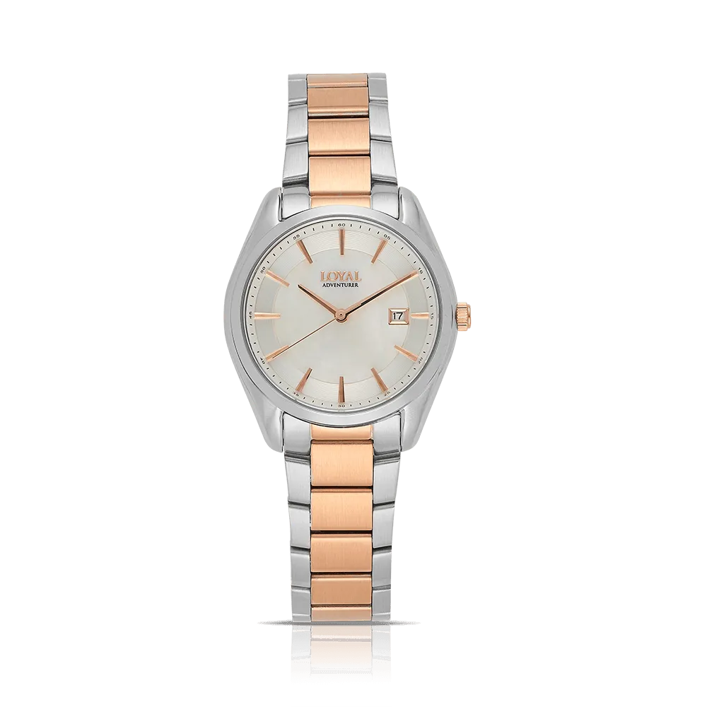 Loyal Women's Adventurer Quartz Sport Watch Mother-Of-Pearl Dial