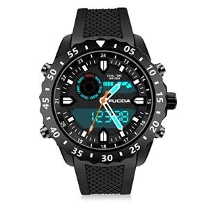 Men's Digital Sports Outdoor Sports Military Waterproof Watch