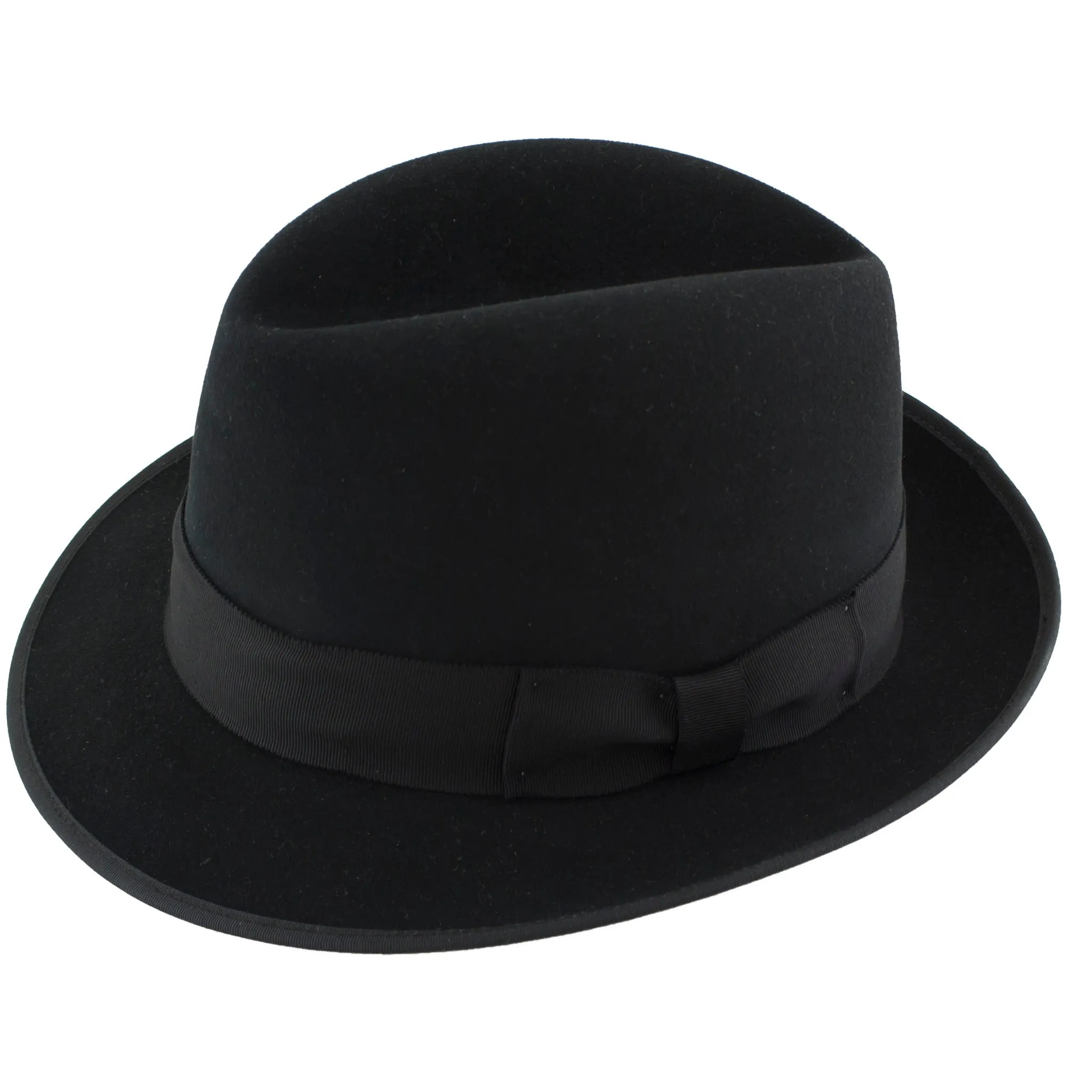 Mens Dynafelt Fedora Hat 910-2