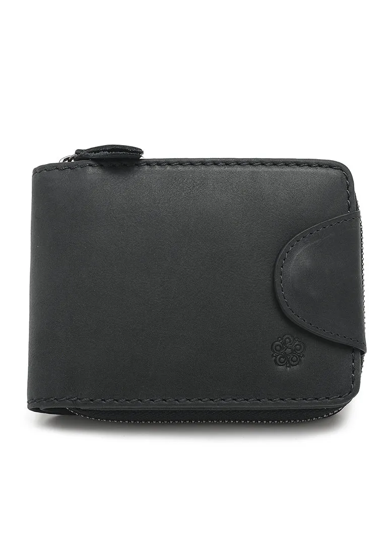 Men's Genuine Leather RFID Blocking Wallet - NW 016