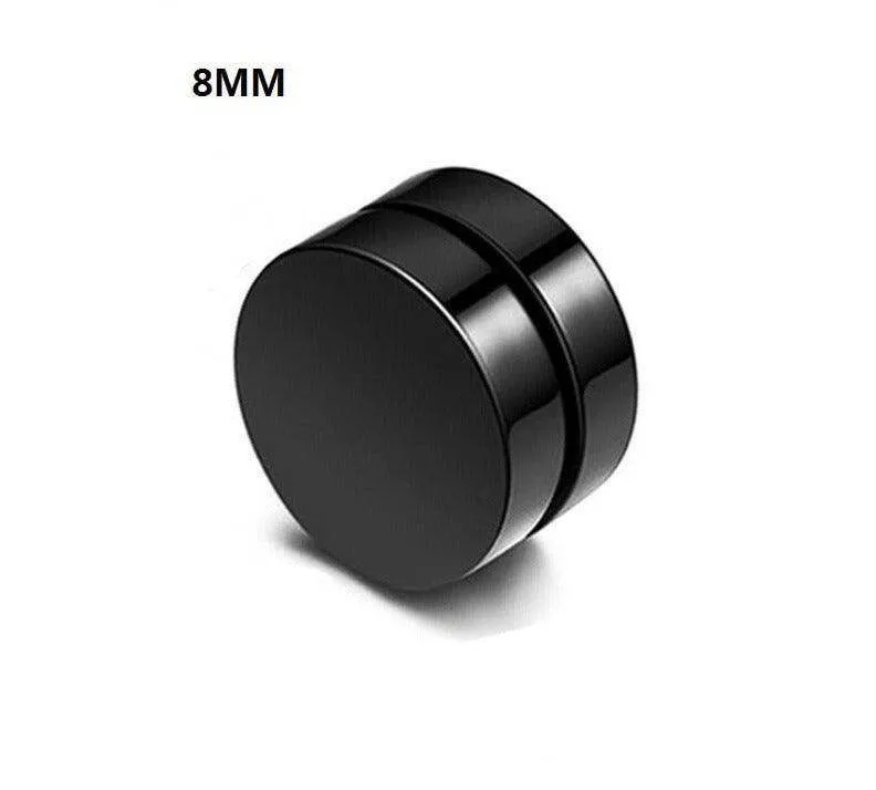 Mens Non Pierced Magnetic Earrings Studs