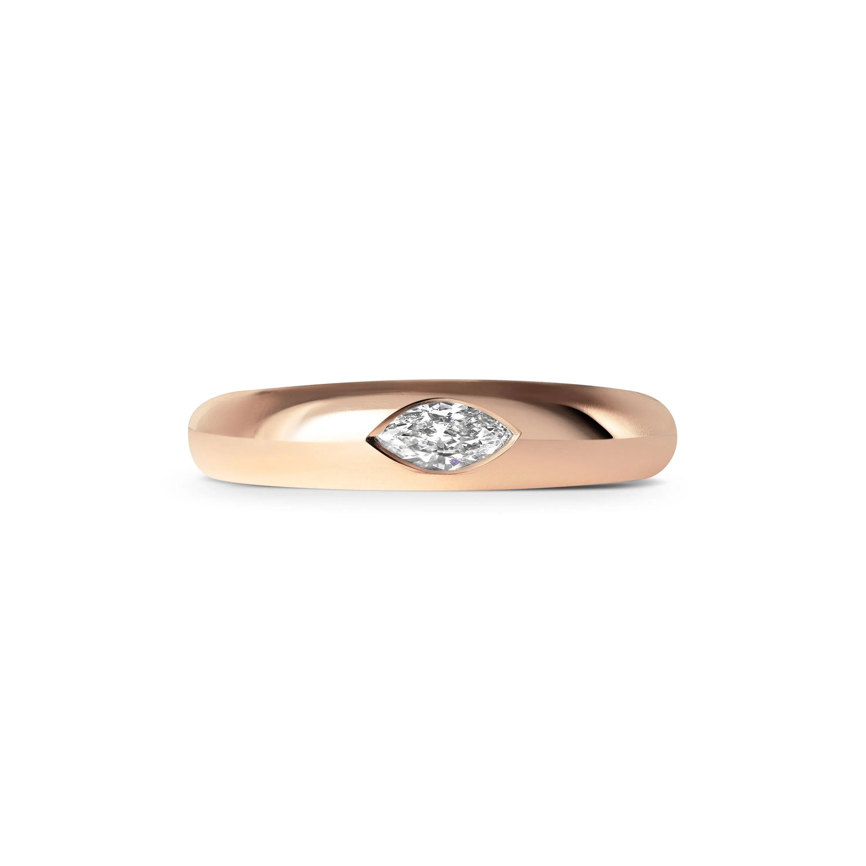 Mini Marquise Signet Ring