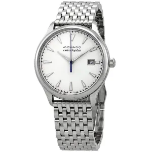 Movado Women's Quartz Watch - Heritage Calendoplan White Dial Bracelet | 3650045