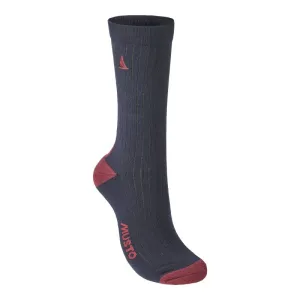 Musto Marina 2 Pack Mens Socks - Navy/Black