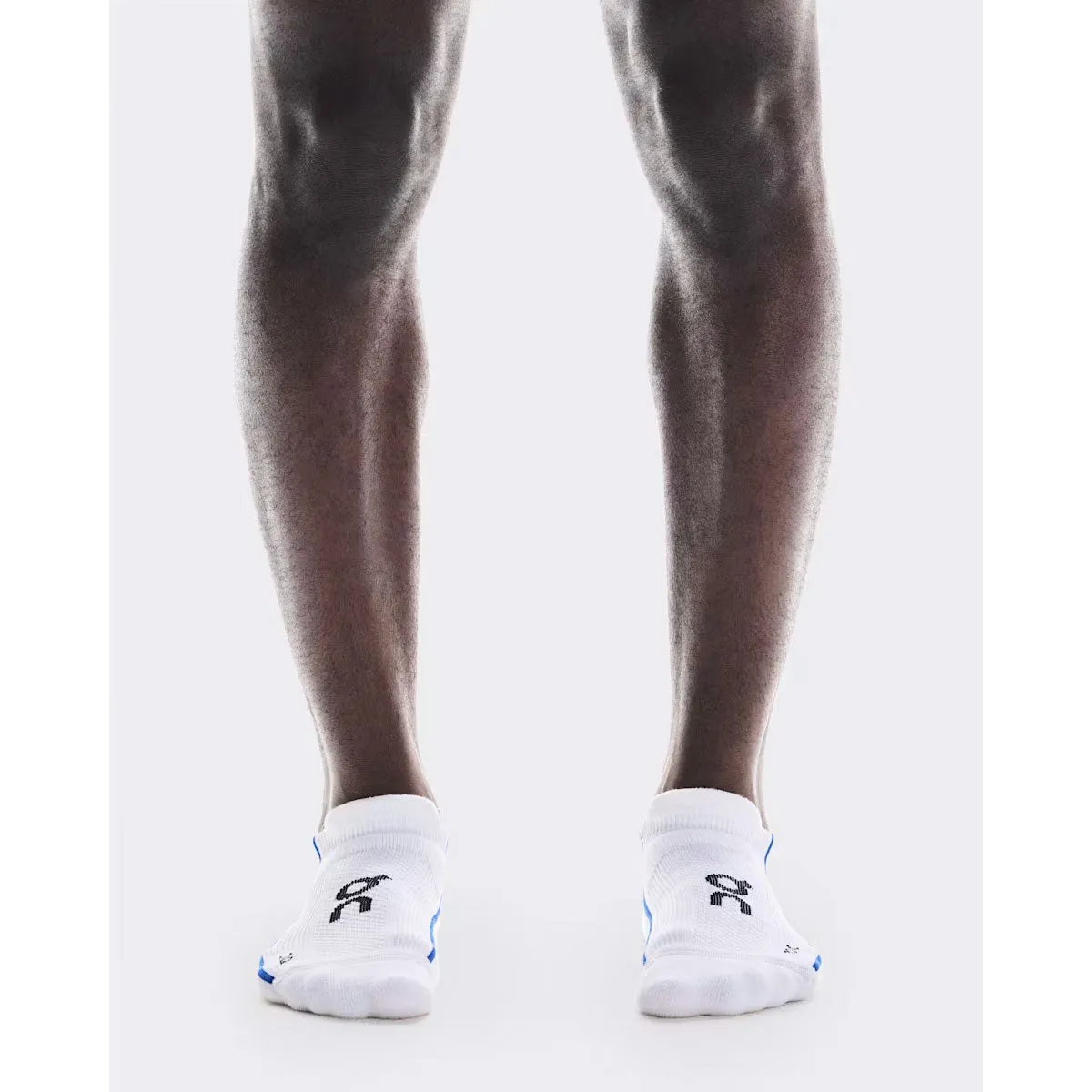 On Unisex Court Low Socks - White / Indigo
