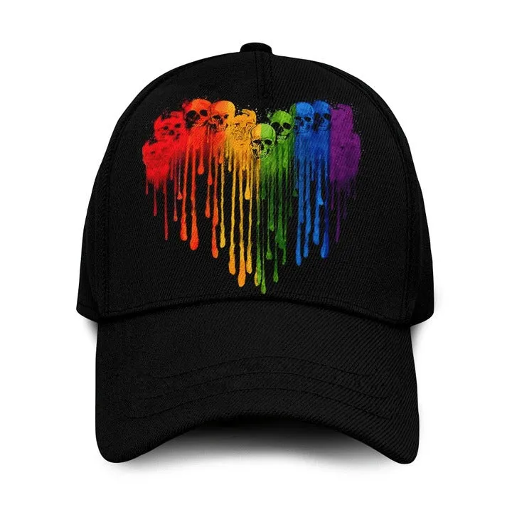 Pride Baseball Cap, Love Who You Want Eagle Lgbt 3D Printing Baseball Cap Hat
