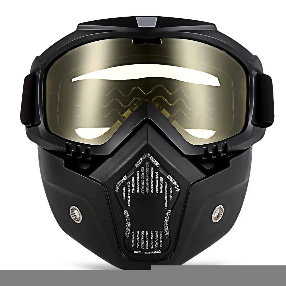 ROBESBON MT - 009 Motorcycle Goggles with Mask
