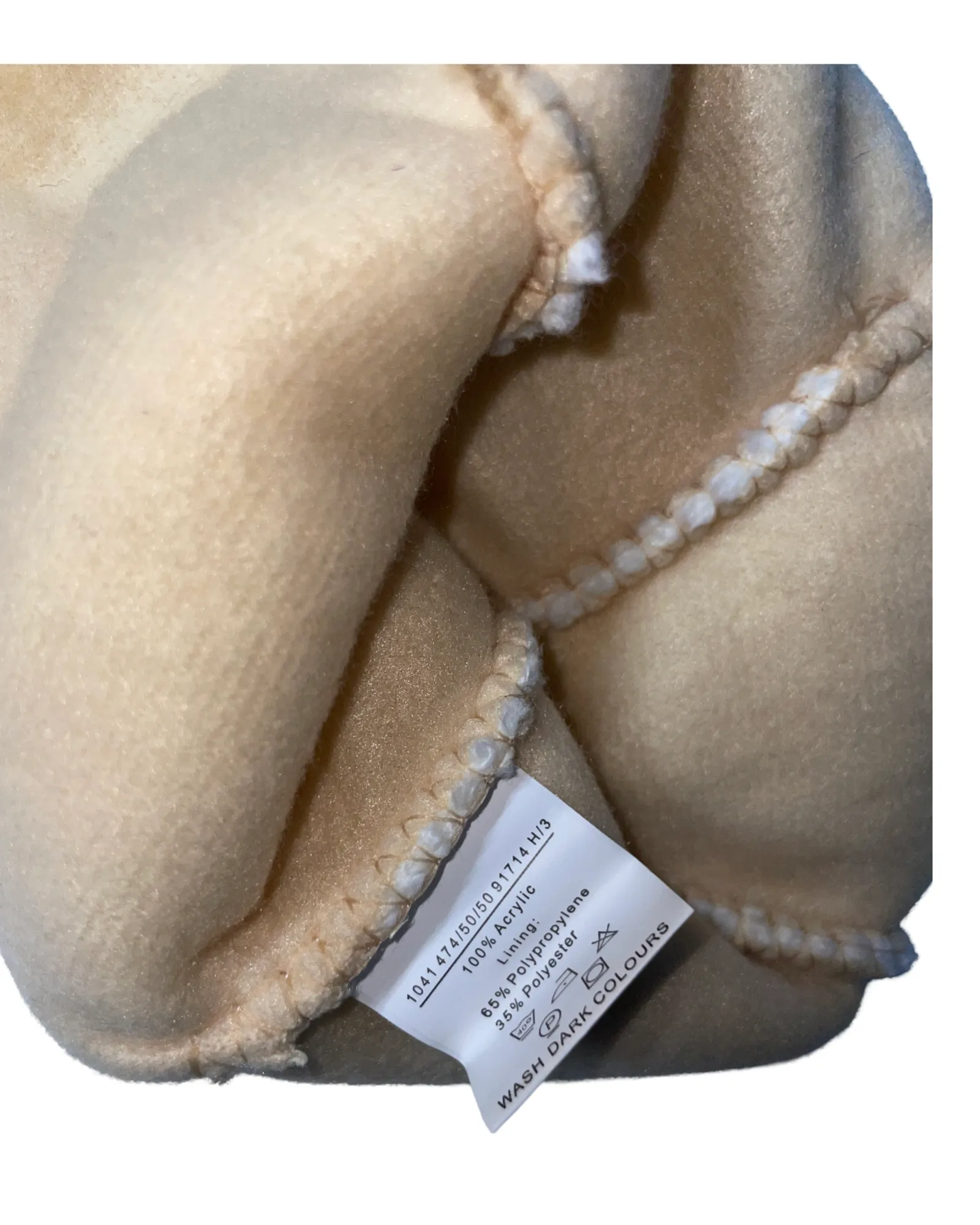 Rock Jock Thermal Insulation Knitted One Size Beanie Hat - White SKU 5084
