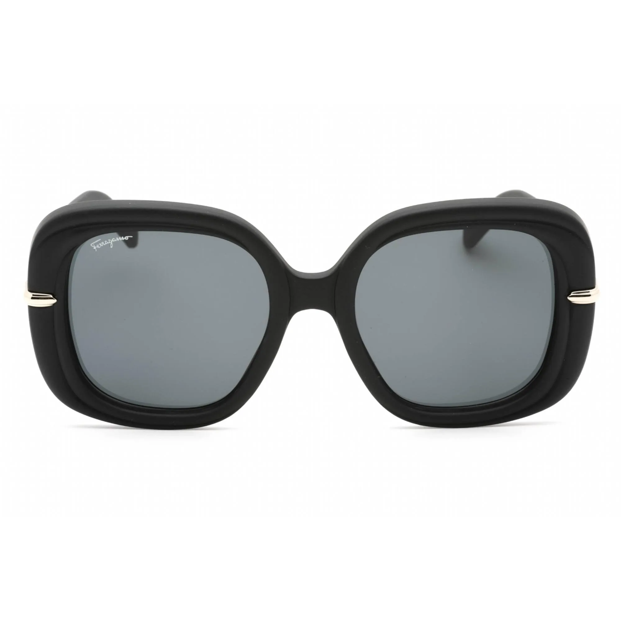 Salvatore Ferragamo Women's Sunglasses - Oversized Frame Blue Grey Lens | SF1058S 002