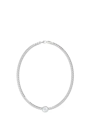 Silver Quattro G Coin Necklace
