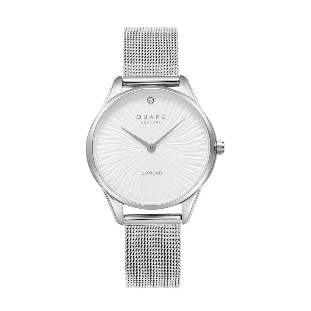 Stainless Steel Smykke Steel Women's Watch by Obaku