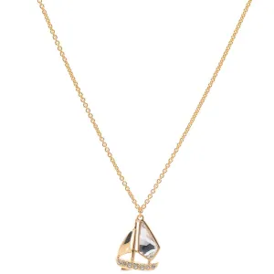 Swarovski Women's Necklace - Ocean Two Tone Sailboat Pendant | 5465944