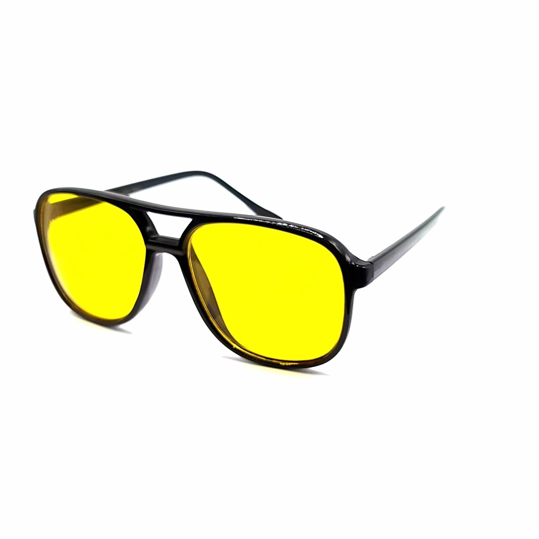 The Bowler Plastic Frame Navigator Night Driving Glasses