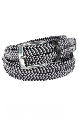 Torino Herringbone Woven Stretch Belt