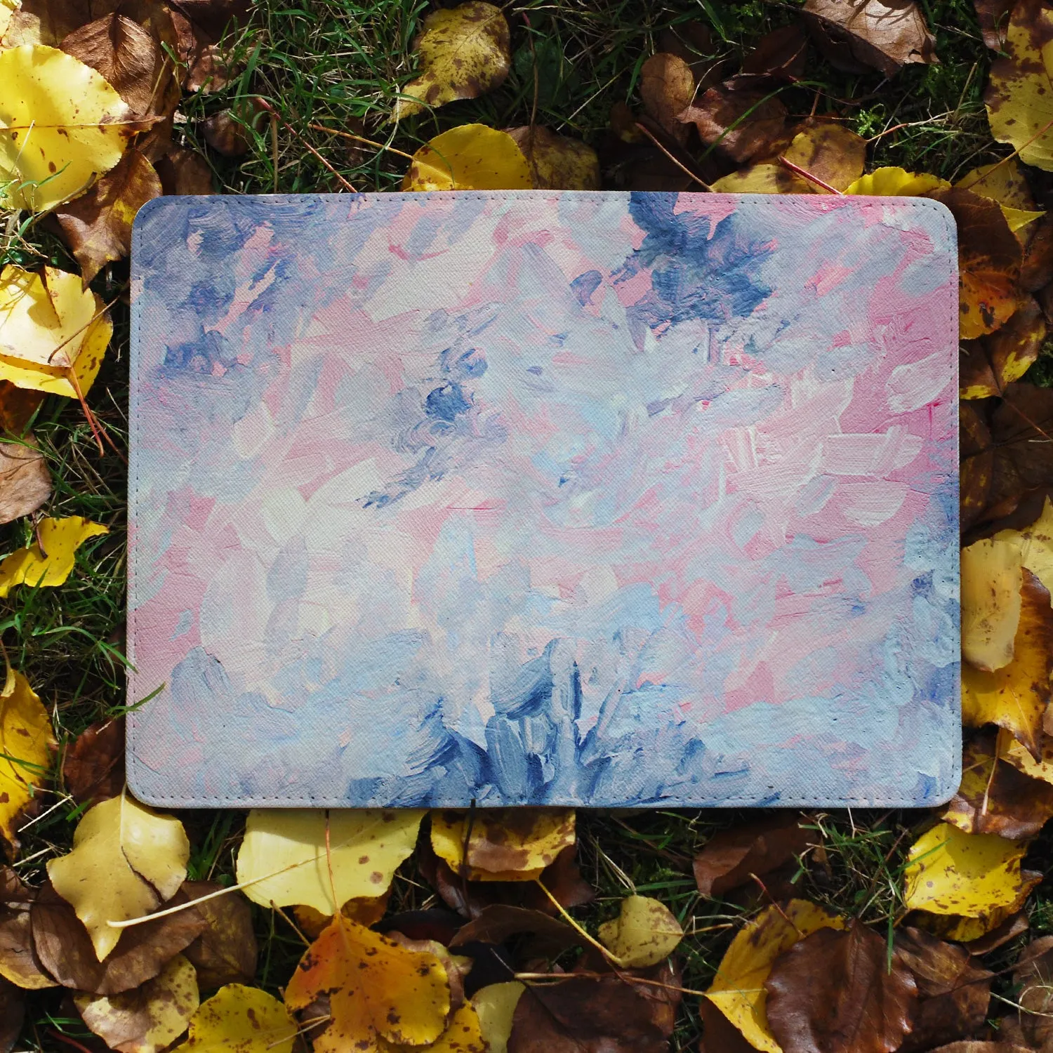 Travel Wallet - Oil Painting Abstract