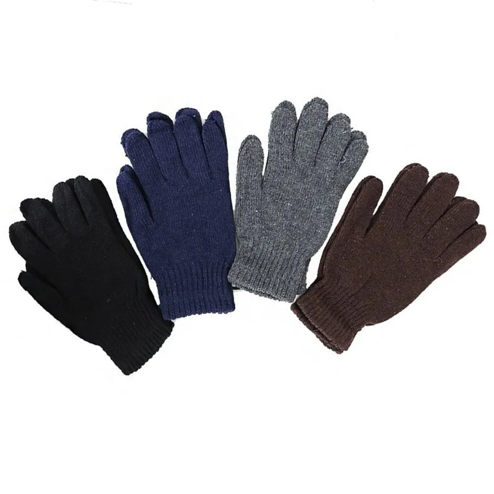 Unisex Gloves Neutral Washed Out Colored Casual Comfortable Warm Winter Gloves