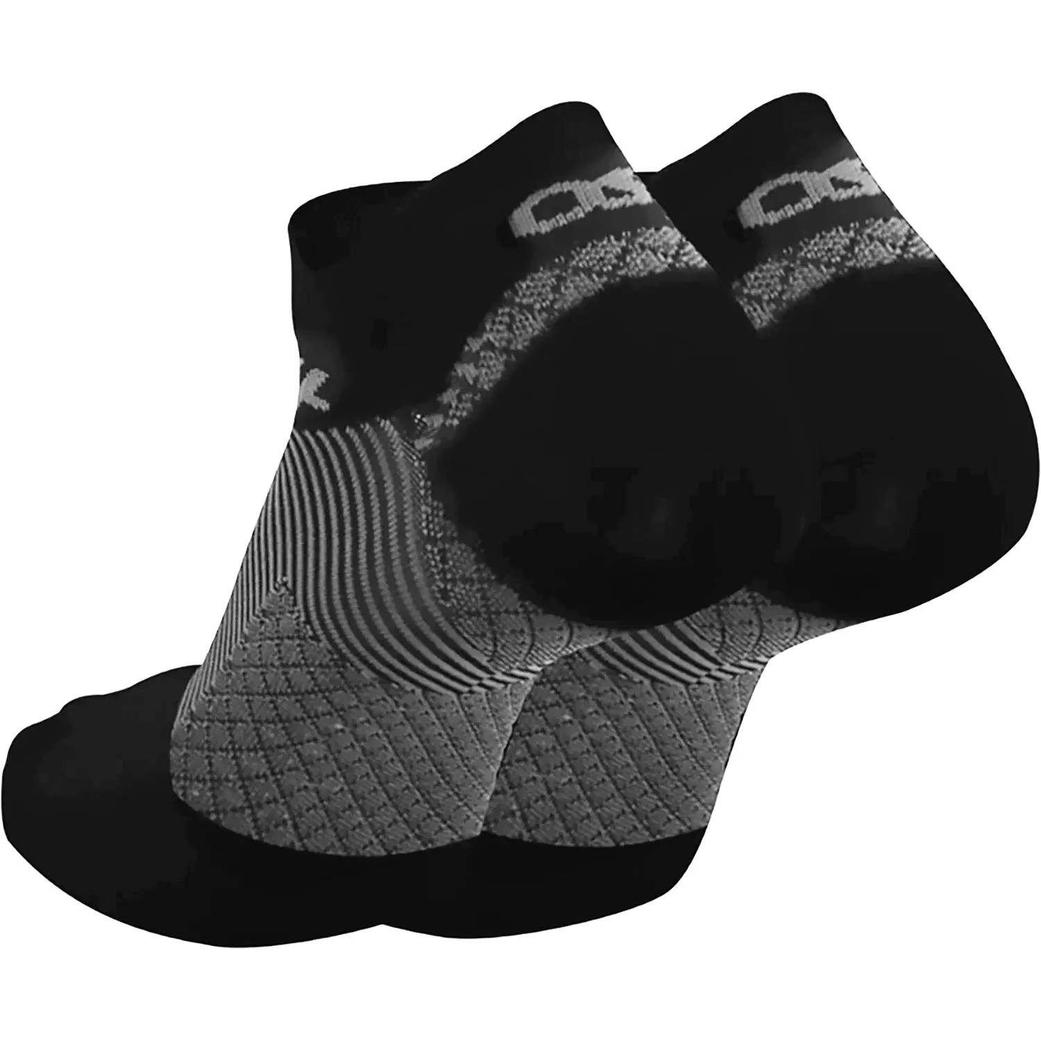 Unisex OS1st FS4 Merino No Show Socks Black