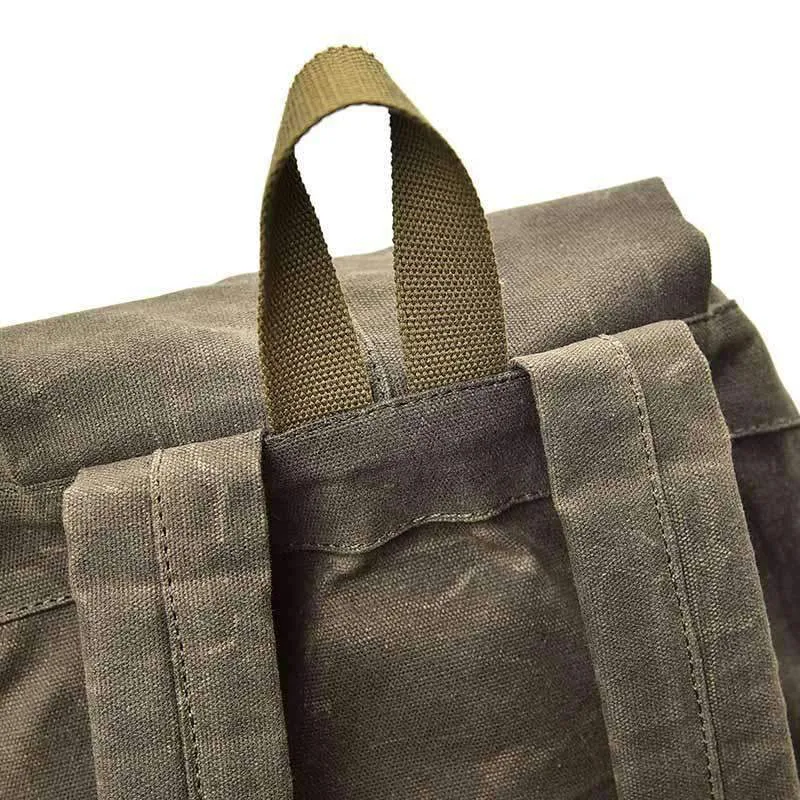 Vintage Canvas Backpack