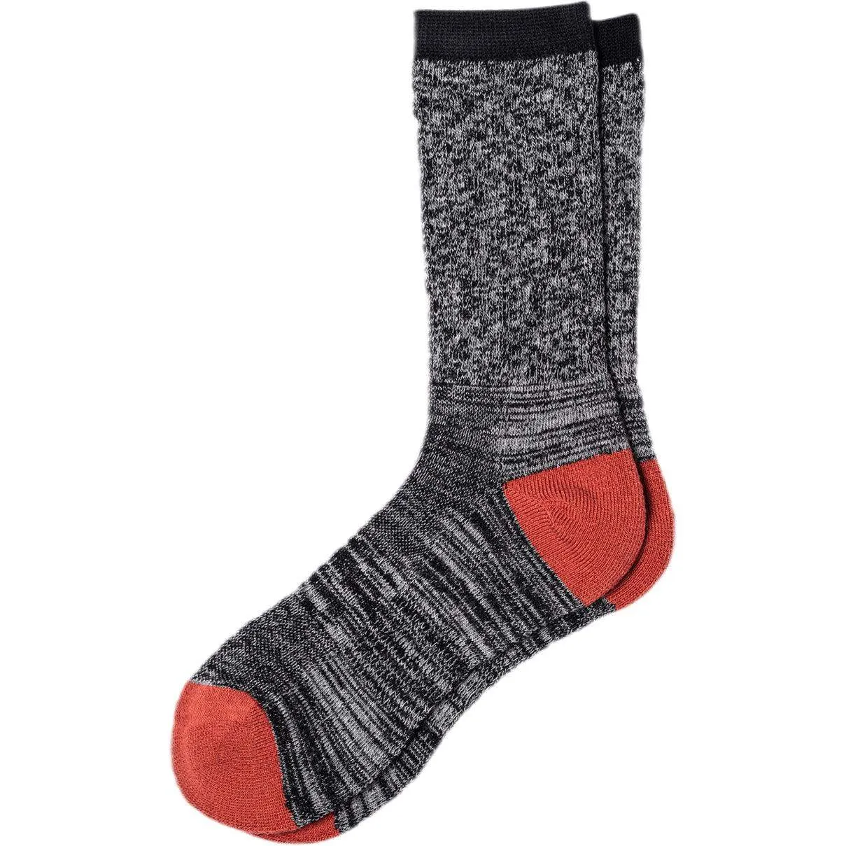 Wildly Goods Crew - Black Sand - S/M| high-end hiking socks and anti stink