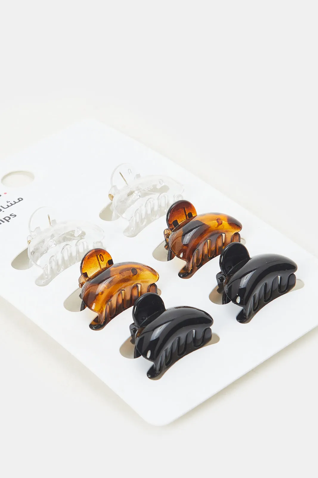 Women Assorted Hair Clip Set (6 Piece)